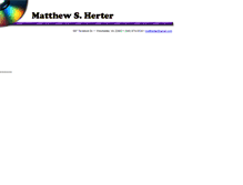 Tablet Screenshot of mattherter.com